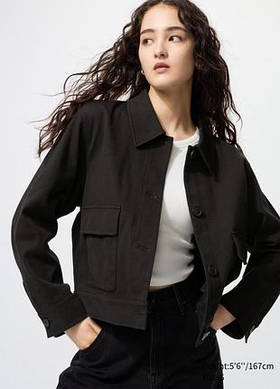 Куртка-сорочка uniqlo унісекс