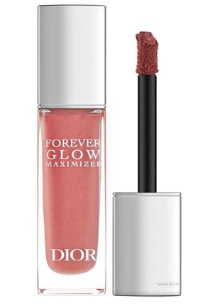 Рідкий хайлайтер для обличчя dior forever glow maximizer highlighter rosy