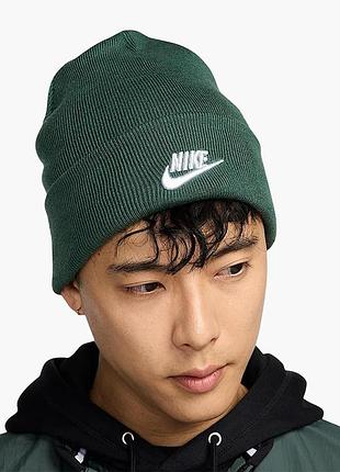 Шапка чоловіча nike u nk peak beanie tc fut f24 (hf0186-323)