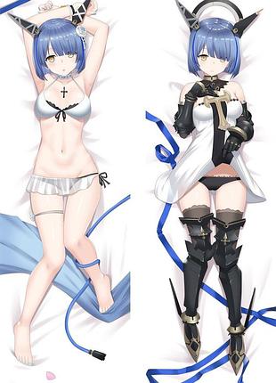 Аниме дакимакура лазурный путь azur lane (подушка обнимашка) 120*40 см 150, 50*150, 50