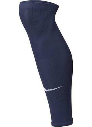 Гетры футбольные nike strike slv black (арт. dh6621-410) s/m