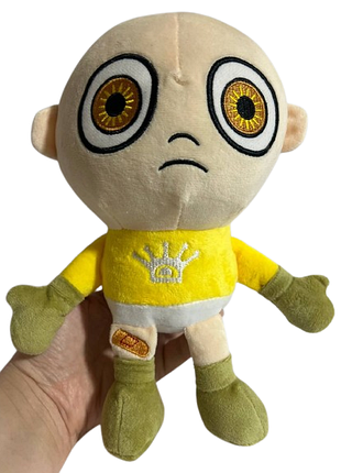 Мягкая игрушка младенец из хорор игры the baby in yellow (рисунок в желтом) 24 см