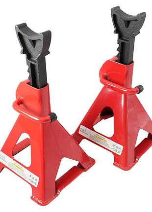Стойки опорные (подставки под машину) 3т 2шт. (sf3141b) g.i.kraft js2t2pcs