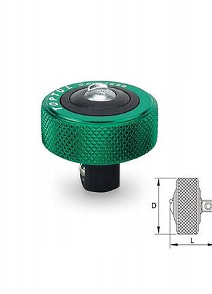 Мини трещетка дисковая 1/4" toptul 52 зубца caub0826 2