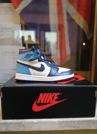 Кросівки високі nike air jordan 1 retro