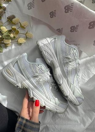 Женские кроссовки new balance 740 white