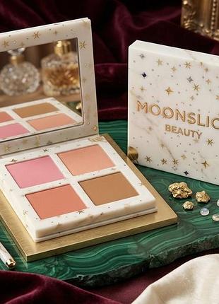 Палетка румʼян moonslice beauty – blushing moon blush palette