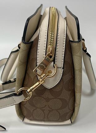Сумка coach mini darcie 4