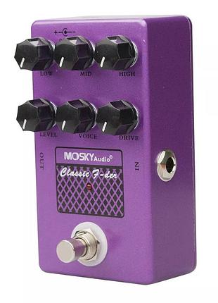 Гитарная педаль эффектов mosky classic f-der имитация кабинета fender