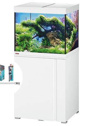 Аквариумный комплект eheim vivaline led 150 2x12w (led) белый с тумбой (0613023)