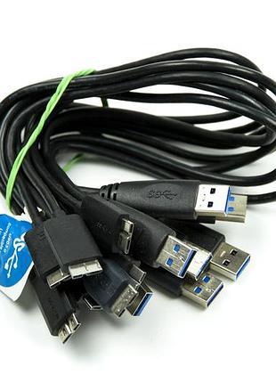 Kабель usb 3.0 – micro usb тип b 0.5 м, super speed (ss)