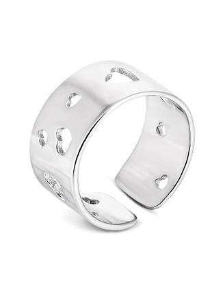 Серебряное кольцо, размер 16,5, вес: 3.7 г