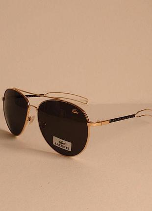 Очки lacoste l8058 gold black
