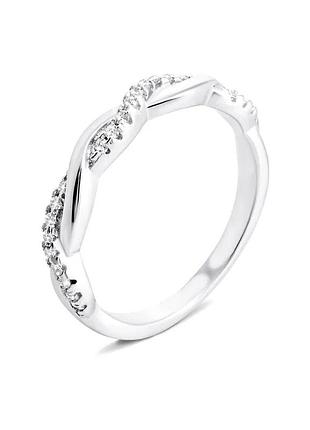 Серебряное кольцо со вставкой фианит
