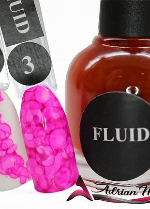 Акварельные капли для дизайна ногтей (fluid) 10мл - №3