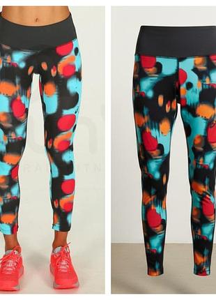 Жіночі бігові тайтси asics graphic 7/8 tight