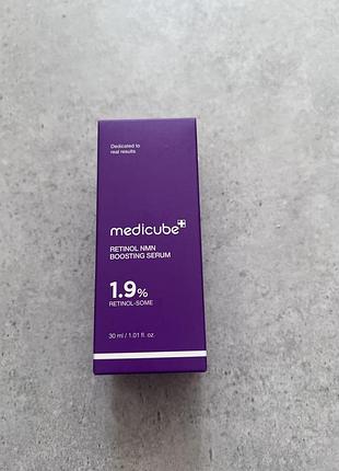 Medicube retinol nmn boosting serum 1.9%, 30 мл — антивікова сироватка з ретинолом для зморшок та гладкої шкіри