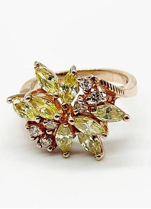 Серебряное кольцо со вставкой фианит