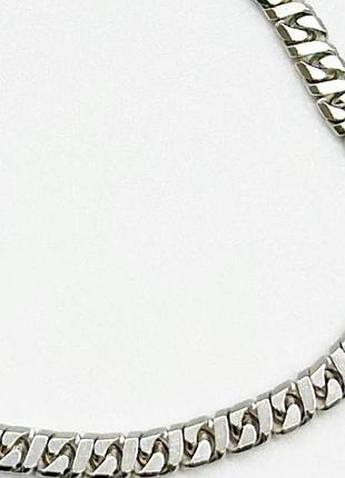 Серебряная цепочка, размер 60 см x 0,35 см, вес: 20.6 г
