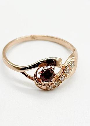 Серебряное кольцо с фианитами