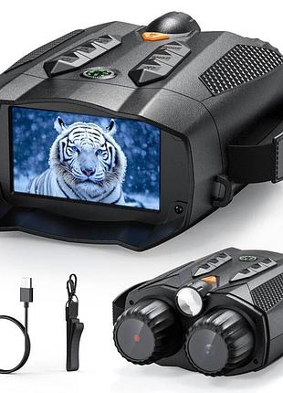 Бинокль ночного видения бинокль ночного видения ipree 4k пнв 800м цифровой 10x зум экран 3.0 дюйма аккумулятор 5000mah тактический фонарик