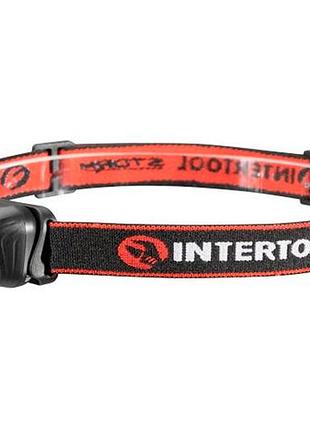 Ліхтар налобний intertool-storm - 3вт x 120лм x 1200мaч 6 (lb-0310)