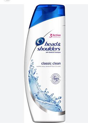 Шампунь head & shoulders classic clean проти лупи.