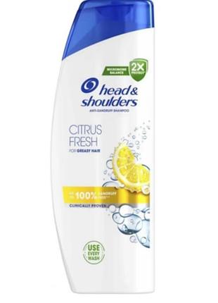 Шампунь против перхоти head & shoulders цитрусовая свежесть (citrus fresh).