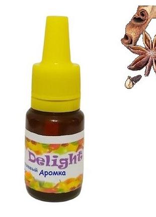 Рідкий харчовий ароматизатор кориця delight 10 мл смакова добавка