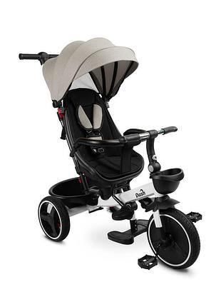 Детский трехколесный велосипед caretero (toyz) dash grey