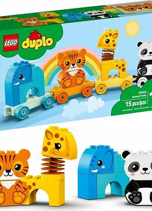 Lego duplo оригінал потяг з тваринками 10955