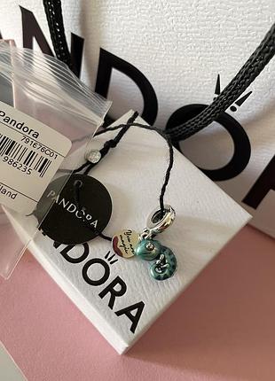 Оригинальный кулон подвеска шарм бусина хамелеон оригинал пандора pandora