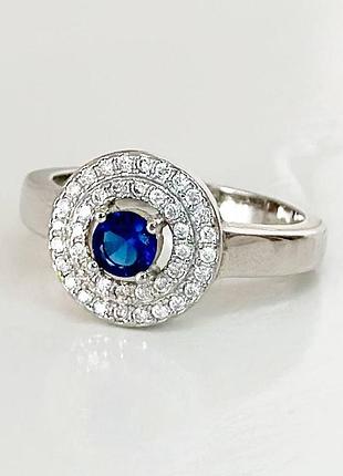 Серебряное кольцо со вставкой фианит