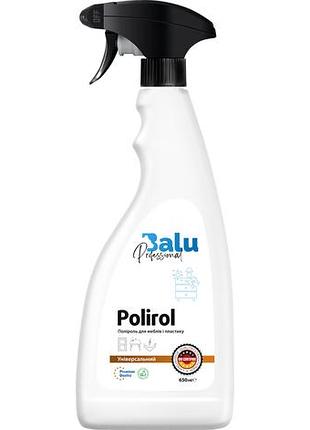 Поліроль для меблів і пластику balu professional спрей 650 мл