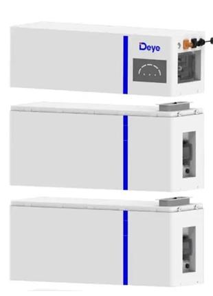 Комплект deye ai-w5.1 lifepo4 51.2v 200ah, 10,24квт⋅год