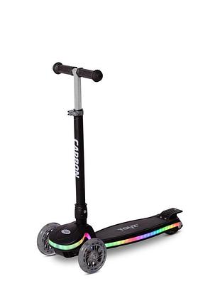 Самокат трехколесный caretero (toyz) carbon black