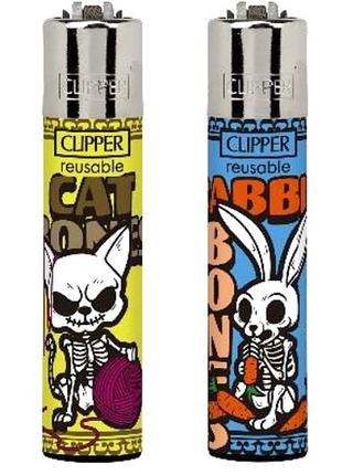 Зажигалка clipper death animals 1