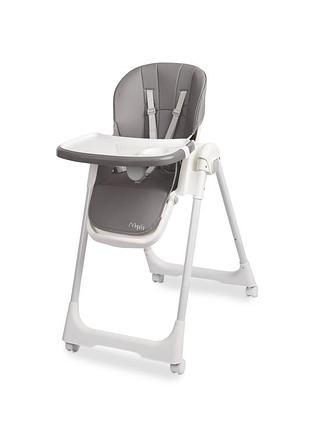 Стільчик для годування caretero megalo dark grey