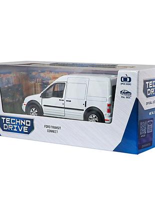 Коллекционная автомодель 1:43 ford transit connect (белый) 4