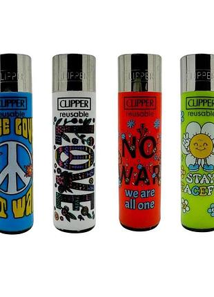 Запальничка clipper poket say peace