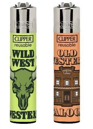 Запальничка clipper cowboy life 4