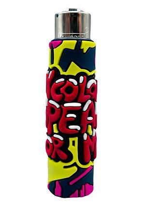Зажигалка clipper cover graffiti spirit