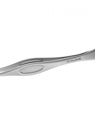Пинцет для бровей beauty & care 20 type 4 (узкие скошенные кромки) сталекс ( staleks )