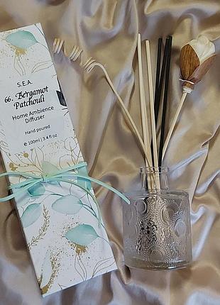 Ароматизатор воздуха с бамбуковыми палочками " bergamot patchouli"