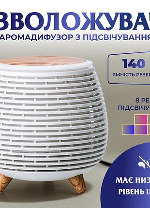 Зволожувач повітря holdmay aroma diffuser 140ml білий hpkp6049w