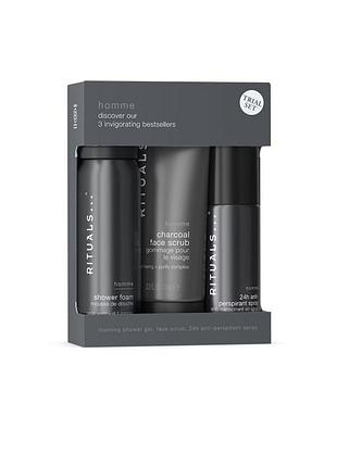 Подарунковий набір rituals homme чоловічий trial set
