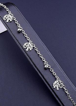 086027 браслет 'stainless steel' медична сталь 316l 17 см.