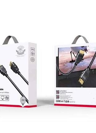 Кабель hdmi xo gb011a 4k hd adapter l=5m чорний top shop ua_