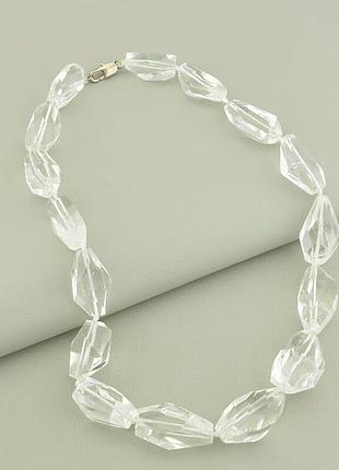 088749 намисто гірський кришталь 47 див.