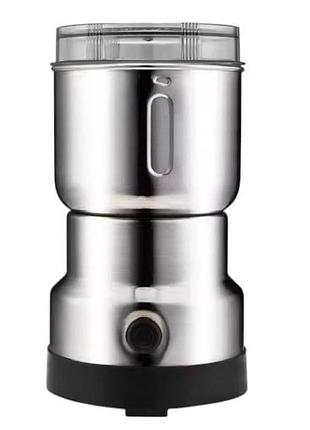 Кофемолка 200вт domotec ms 7114 серая top shop ua_